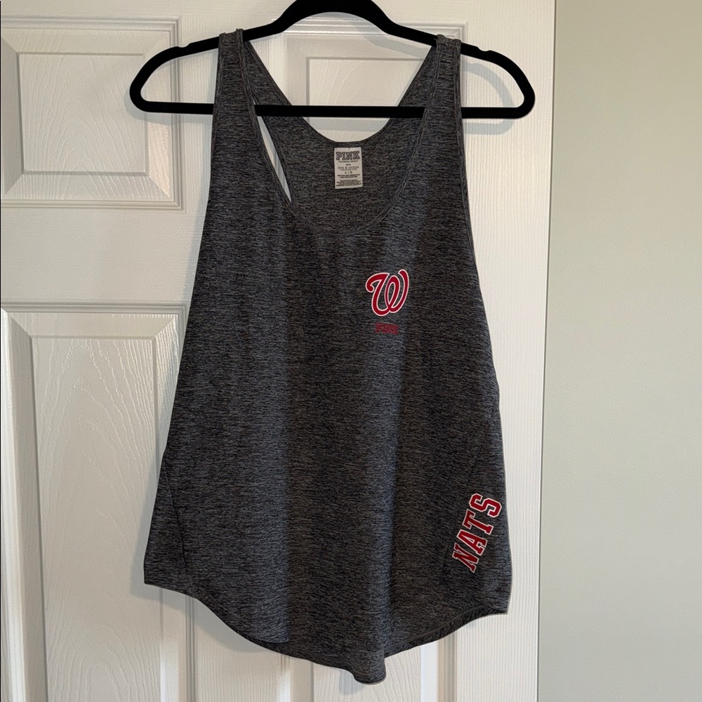 PINK Victoria's Secret Washington Nationals MLB Racerback Tank